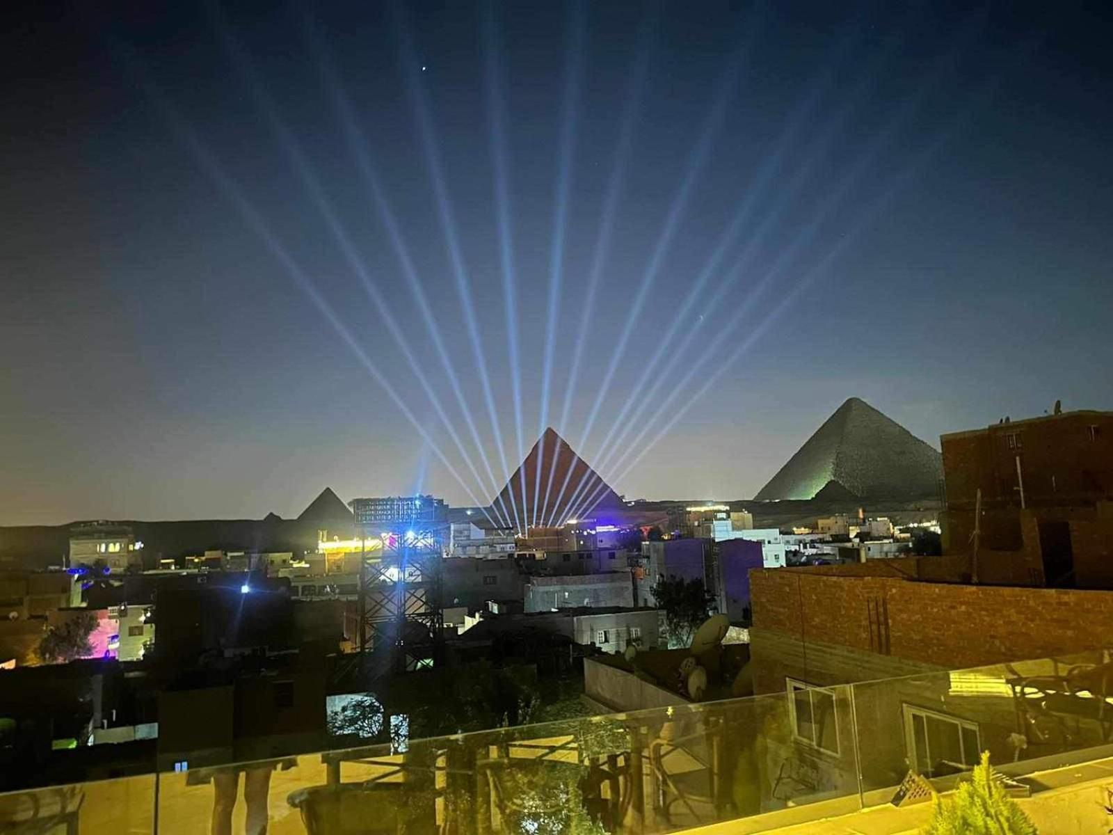 Отель Eagles Pyramids View Kafrat al Jabal Экстерьер фото